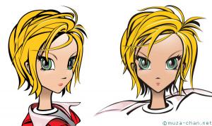 Muza-chan Manga Style - Time to Launch