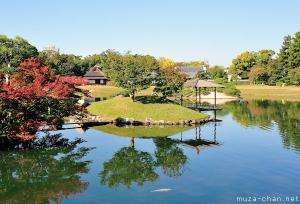 Simply beautiful Japanese scenes, Serene scenery in Koraku-en