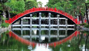 The 1000th Japan Photo of the day - Taikobashi reflection