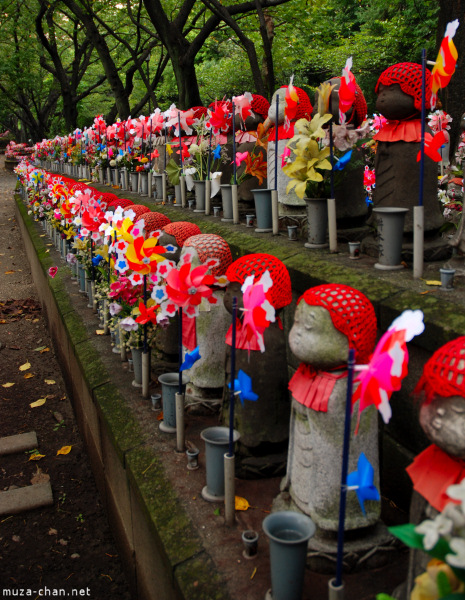 Jizo Rows, Zojo-ji Temple, Tokyo